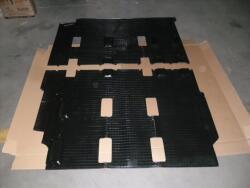 Petex Set covorase cauciuc PETEX VW TRANSPORTER T5/T6 CARAVELLE ZONA PASAGER 2003 - 2021 2 buc (68810PX)