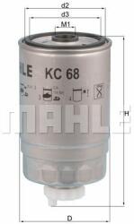 MAHLE filtru combustibil MAHLE KC 100D - automobilus