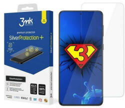3mk Silver Protect + Samsung G996 S21 + fólia antimikrobiális, antibakteriális védelemmel kijelzőfólia
