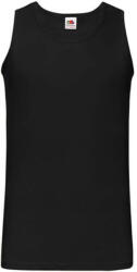 Fruit of the Loom Férfi póló Ujjatlan Fruit of the Loom Valueweight Athletic - XL, Fekete