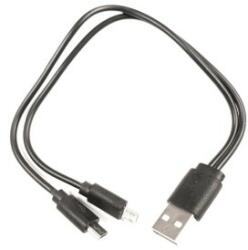  Dupla mikro-USB töltőkábel