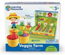 Learning Resources Veggie Farm - szortírozó készlet (LER5553)