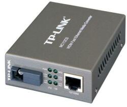 TP-LINK Media convertor Convertor TP-LINK MC112CS, RJ45 10/100M la fibra SC single-mode 100M, Full-duplex, 20 Km (MC112CS) - vexio