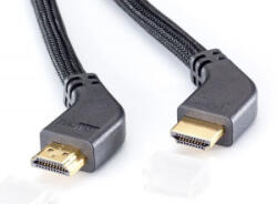 Eagle Cable Deluxe High Speed HDMI Ethernet kábel fekete 0.8m (10011008)