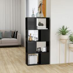 vidaXL Bibliotecă/Separator cameră, gri extralucios, 60x24x124, 5 cm (809088) Biblioteca