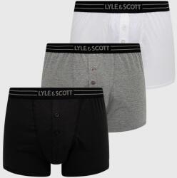 Lyle & Scott boxeralsó (3-pack) - többszínű S