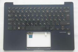ASUS Zenbook 13 UX331U UX331UA UX331UN series 90NB0GZ1-R31HU0 háttérvilágítással (backlit) burkolattal (topcase) magyar (HU) kék laptop/notebook billentyűzet gyári