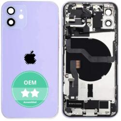 Apple iPhone 12 - Hátsó Ház Apró Alkatrészekkel (Purple), Purple