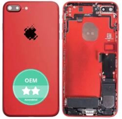 Apple iPhone 7 Plus - Hátsó Ház Apró Alkatrészekkel (Red), Red