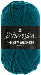 Scheepjes Chunky Monkey 1829 Teal - zöldeskék akril fonal