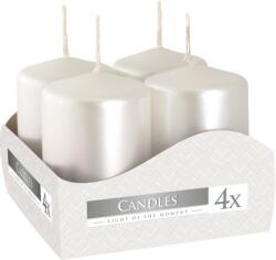 BISPOL Adventi Metálfehér 4x60 g