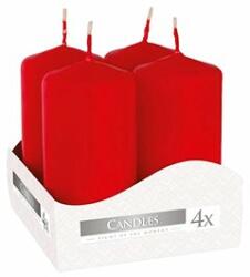 BISPOL Adventi Piros 4x8 cm 4 db