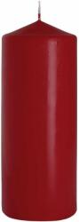 BISPOL Pillar candle burgundy 800 g