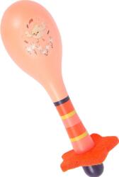 Moulin Roty Maracas Moulin Roty, coral (668410) Instrument muzical de jucarie