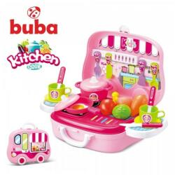Buba Set de joc Buba Kitchen Cook - Bucătărie pentru copii in valiza (NEW021600)