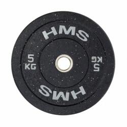 HMS Гумен диск с тегло 5 кг/ 51 мм hms htbr05 - сив