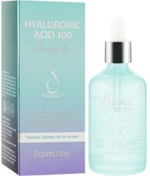 Farm Stay Ser hidratant cu acid hialuronic pentru față - FarmStay Hyaluronic Acid 100 Ampoule 100 ml