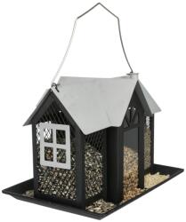 TRIXIE Kültéri Madáretető Villa Fém 2000ml/26x19x19cm, Fekete (55410)