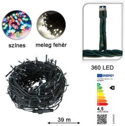 Timeless Tools LED fényfüzér választható méretben és színben-360 LED-es -színes (HOP1000747-2)