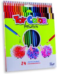 Toy Color Creioane colorate Toy Color 24 culori (TC054)