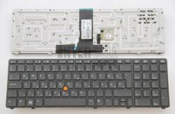 HP EliteBook 8760W 8770W trackpointtal (pointer) szürke magyar (HU) laptop/notebook billentyűzet gyári