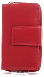 La Scala piros női bőr pénztárca (DN-443 RED)