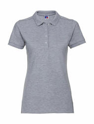 Russell Europe Női rövid ujjú galléros póló Russell Europe Ladies' Fitted Stretch Polo S, Világos Oxford