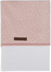 Little Dutch Cearsaf din bumbac - 110 x 140 cm - Pink Sprinkles - Little Dutch