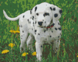 Pixelhobby Pixel szett 9 normál alaplappal, színekkel, kutya, dalmata (809280)