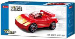 Sluban Power Bricks Pull Back - Red Furious felhúzható autó (M38-B0801E)