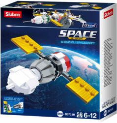 Sluban Space - Shenzhou űrhajó építőjáték készlet (M38-B0731H)