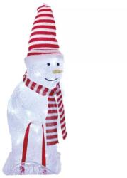 EMOS LED-es karácsonyi hóember sállal és sapkával - 46cm hideg fehér (DCFC19)