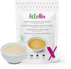KetoMix Protein Curry leves csirkehús ízesítéssel 10 adag
