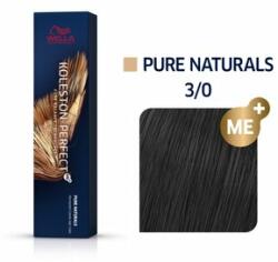 Wella Koleston Perfect Me+ Pure Naturals vopsea profesională permanentă pentru păr 3/0 60 ml - brasty