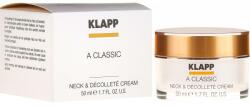 Klapp Cremă pentru gât și decolteu - Klapp A Classic Neck & Decollete Cream 50 ml