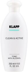 Klapp Tonic pentru față - Klapp Clean & Active Tonic with Alcohol 250 ml