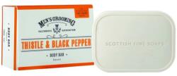 Scottish Fine Soaps Săpun pentru corp - Scottish Fine Soaps Men's Thistle & Black Pepper Body Bar 220 g