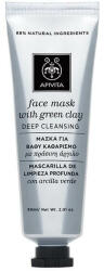 APIVITA Face Mask With Green Clay masca pentru curatare profunda 50ml Masca de fata