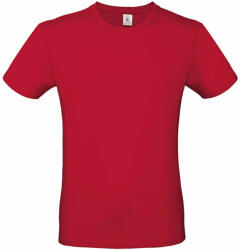 B and C Csomag akciós póló (minimum 3 db) Férfi rövid ujjú póló B&C #E150 T-Shirt -L, Mély piros