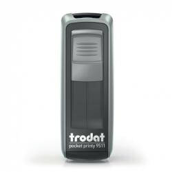 TRODAT Pocket Printy 9511 Ecoblack-Silver Zsebbélyegző