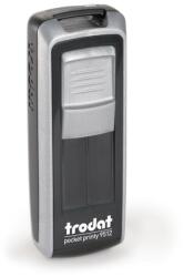TRODAT Pocket Printy 9512 Ecoblack-Silver Zsebbélyegző