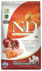 FARMINA Farmina N&D GF PUMPKIN adult dog medium/maxi, chiken & pomegranate - 12kg