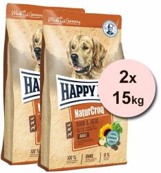 Happy Dog Happy Dog NaturCroq RIND & REIS 2 x 15 kg