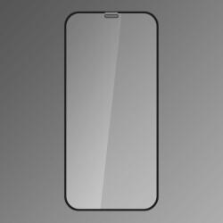 Q Sklo Sticlă de protecție Q glass iPhone XS MAX negru, fullcover, lipici complet
