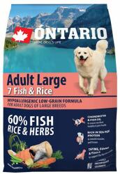 ONTARIO ONTARIO Adult Large 7 Fish & Rice 2, 25kg