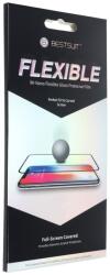 BestSuit Apple iPhone 13 Mini 5D flexibilis hybrid üvegfólia, átlátszó (fekete keret)