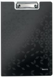 LEITZ Felírótábla LEITZ Wow A/4 kemény műanyag fedeles fekete (41990095) - tonerpiac