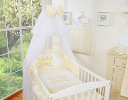 BabyLion 5 részes ágyneműhuzat szett - Little Princess - Citromsárga