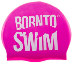 BornToSwim Cască de înot borntoswim classic silicone roz/alb