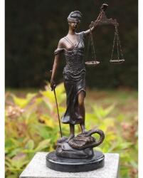 Thermobrass Statuie de bronz clasica Small lady justice 45x16x16 cm